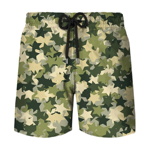Trajes de Baño OEM para Hombre, Estampado de Huellas de Perro, Secado Rápido, Shorts de Playa, Personalizados, Casuales de Verano, Shorts de Surf, Venta al Por Mayor - Product Image 4