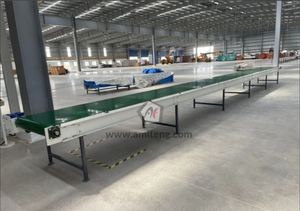 สายพานลำเลียงแบบตรง PVC สำหรับการขนส่งวัสดุแบบโมดูลาร์ สำหรับบรรจุภัณฑ์ พร้อมความเร็วที่ปรับได้และดีไซน์ที่ทนทาน - Product Image 5