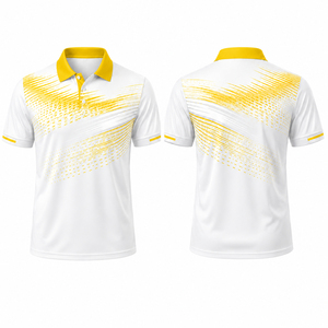 Conjunto Deportivo Personalizable al por Mayor, Camiseta y Pantalones Cortos de Tenis Sublimados, 100% Poliéster, Cintura Elástica, para Hombre - Product Image 4