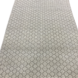 พรมขนสัตว์ถักมือลายบล็อกนามธรรมแบบขนสั้นสำหรับห้องนั่งเล่น - Product Image 6