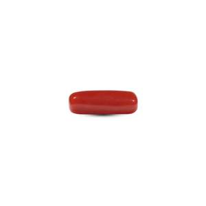 Handcrafted Oval Cabochon Red Coral Loose Gemstone 5.95 Carat 4x6mm for Fine Jewelry - Product Image 3