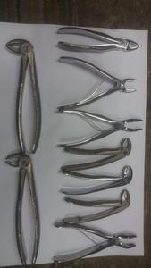 Forceps d'extraction dentaire manuels en acier inoxydable de haute qualité, kit de 10 pièces, instruments dentaires, instruments de chirurgie orthodontique - Product Image 2