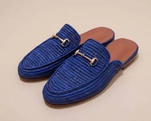 รองเท้าแตะราฟเฟียทำมือสำหรับผู้หญิง |   รองเท้าแตะโมร็อกโกแบบธรรมชาติ |   รองเท้าสไตล์โบฮีเมียนสำหรับฤดูร้อน - Product Image 3