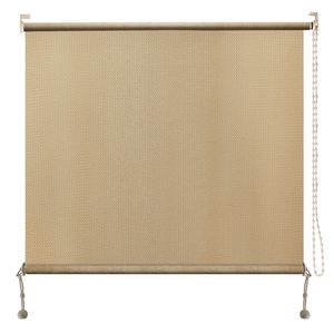 Toldo Enrollable de HDPE de 6 x 6, Color Sésamo, Protección Solar - Product Image 6
