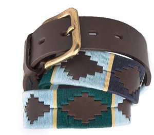 Ceinture de cavalier en cuir de qualité supérieure, fabriquée à la main en Argentine, ceinture Gaucho avec boucle en laiton, ceinture pour homme, service OEM disponible - Product Image 4