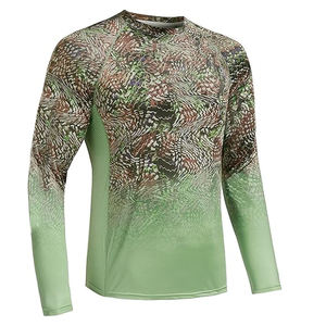 Camiseta de Pesca Personalizada con Sublimación, Manga Larga, UPF 50+, Transpirable y Ligera - Product Image 1