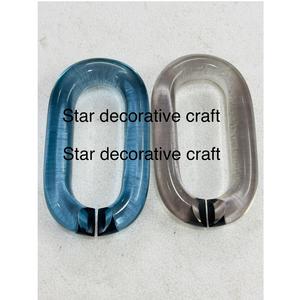 Liens de chaîne en résine DIY, chaîne décorative en résine, chaînes en résine pour artisanat, chaîne en résine colorée, chaîne de rideau en résine, chaîne suspendue en résine - Product Image 3