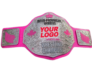 Cinturón de Campeonato de Lucha Libre Femenina Personalizado, Color Rosa, Cuero PU, Título Interprovincial, Personalizado - Product Image 6