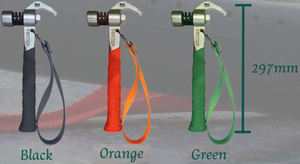 Martillo de Camping de Grado Industrial de 297 mm con Empuñadura de TPR y Resorte Amortiguador de Impactos - Product Image 3