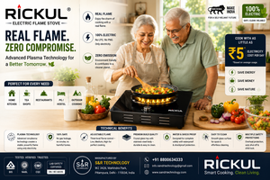 Advanced Plasma Electric Flame <b>Stove</b> for Quick Cooking Energy Saving Solar Friendly Portable <b>Stove</b> - Product Image 4