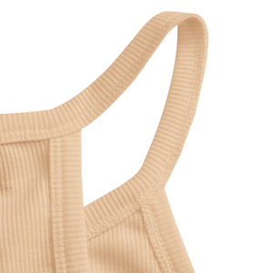 Women's Ribbed Racerback Tank <b>Top</b> Sleeveless Slim Fit Stretch Knit Camisole Casual Summer Fitness Everyday Breathable Quick Xxs - Product Image 4