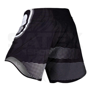 Shorts de combat thaïlandais MMA personnalisés à succès avec impression par transfert thermique extensible 100% polyester - Product Image 6