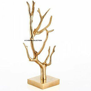 Support de présentation de Noël en métal avec éclairage LED, finition dorée, idéal pour les décorations de fête et la décoration intérieure - Product Image 3