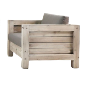 Two single <b>sofas</b> and one <b>sofa</b> that can seat two people made of teak wood with soft and durable foam suitable <b>for</b> the living room - Product Image 3