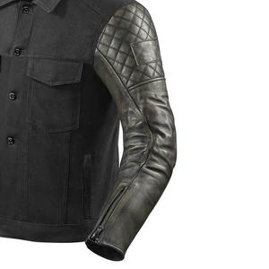 High Quality Men's Latest Fashion Breathable <b>Biker</b> Motorbike <b>Jacket</b> Customized Design Logo-Textile Leather <b>Plus</b> <b>Size</b> Sportswear - Product Image 3