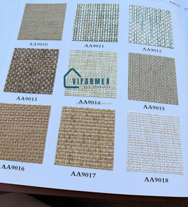 Revestimiento de Pared de Fibra Natural Tejida Tradicional, Resistente al Humo, con Patrón a Cuadros y Acabado Texturizado para Interiores de Hogar y Oficina - Product Image 4