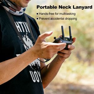 Adjustable Detachable Remote Controller Lanyard Padded Neck Strap for Mini 3 Pro/Phantom 3 4/Inspire Drones Nylon+Metal - Product Image 6