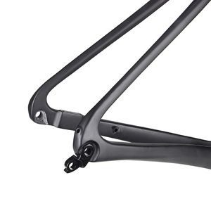 Cadre de vélo de route en carbone léger à module élevé Cadre de routage de câbles interne complet Montage plat Disque Rotor Cycle Vélo de route - Product Image 6