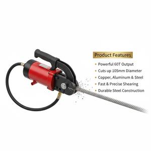 CPC 105C Coupe-câbles hydraulique à bras articulé, Ciseaux pour fils d'acier, Câbles blindés en cuivre et aluminium, Coupe-tuyaux haute performance USA - Product Image 3