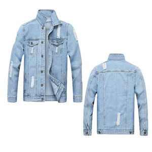 Veste en jean pour homme, style vintage, en velours et laine d'agneau, avec fourrure à l'intérieur, nouvelle collection hiver, grande taille, Haus Industries - Product Image 2