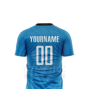 Tenue de football en sublimation pour la vente en gros, fabriquée en tissu polyester durable avec technologie de séchage rapide, adaptée aux matchs de compétition - Product Image 6