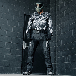 Pantalon tactique de paintball professionnel avec rembourrage renforcé des genoux, tissu extensible respirant, équipement de paintball compétitif, entraînement - Product Image 6