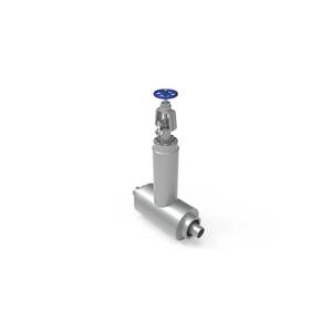 Válvula de cierre manual de acero inoxidable con aislamiento al vacío para sistema de tuberías de líquidos criogénicos LNG LH2 LN2 LO2 LAr Origen Coreano - Product Image 2