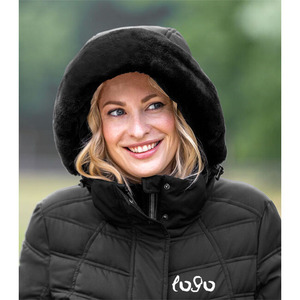 Ropa Ecuestre Personalizada Vintage de Invierno, Térmica, de Nailon, Impermeable, con Capucha, para Mujer, Manga Larga y Leggings - Product Image 4