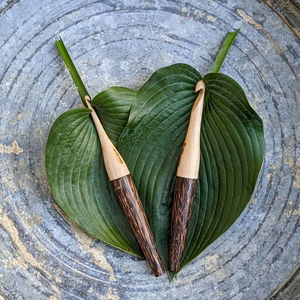 Kit de Ganchos de Tejer de Madera Premium, Hechos a Mano, Ecológicos, Ergonómicos, Duraderos, Cómodos, Herramientas de Alta Calidad para Artesanos - Product Image 1