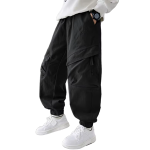 Pantalon de survêtement décontracté en molleton lavé 100 % coton pour tout-petits garçons, personnalisé ODM, 280 GSM, écologique, séchage rapide, vente en gros - Product Image 5