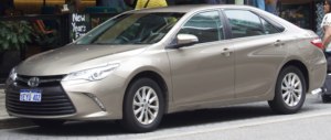 แผ่นบังแดดหน้าต่างรถยนต์ HIC วัสดุ PMMA  สำหรับ TOYOTA Camry (XV50) รุ่นปรับโฉม/ (รุ่นอเมริกา) ปี 2014~2023  เข้ารูปพอดี 100% - Product Image 1