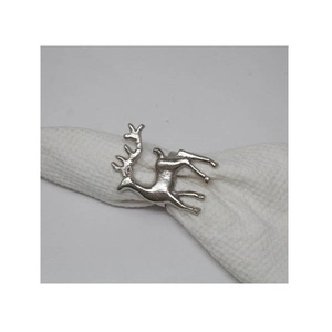 แหวนรัดผ้าเช็ดปากรูปม้าเพกาซัสสีเงินทันสมัย ขายส่ง ดีไซน์มีปีก เป็นมิตรกับสิ่งแวดล้อม ทนทาน ตกแต่งโต๊ะอาหารหรูหรา สำหรับงานแต่งงาน - Product Image 2