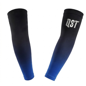 Custom <b>Compression</b> <b>Arm</b> <b>Sleeves</b> Breathable UV Protection Sports <b>Sleeves</b> for Basketball Running Custom Logo OEM - Product Image 3
