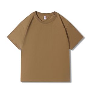 Camiseta de Manga Corta con Cuello Redondo para Hombre, Color Sólido, Corte Regular, 100% Algodón Jersey, Ropa Casual - Product Image 4