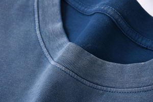 T-shirts vintage délavés à motifs imprimés pour hommes, noirs, 250 g/m², coupe oversize - Product Image 3