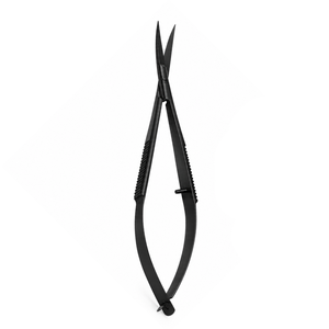 Tijeras Profesionales de Acero Inoxidable para Cutículas, Curvas, para Diestros, Tipo Cola de Golondrina Rusa, para Eliminar Piel Muerta, para Arte de Uñas - Product Image 2