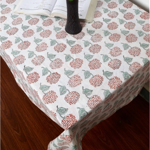 Newly Plant Pattern Square Knitted Linen Cotton <b>Tablecloth</b> <b>Lace</b> Dining Cover Washable Simple Style Customizable AKSFAB AF104 - Product Image 4