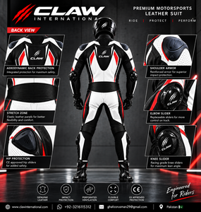 Combinaison de moto unisexe respirante pour l'été, en cuir de vache véritable, avec protections CE, équipement de protection pour moto - Product Image 3