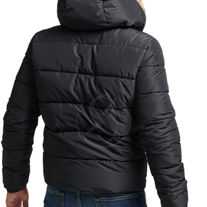Latest Design Customized Men Puffer <b>Jacket</b> With Hooded Padded Zipped Casual Wear Quilt <b>Winter</b> Factory Price Men Puffer <b>Jacket</b> - Product Image 4