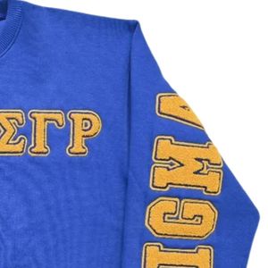 เสื้อสเวตเชิ้ตปักลาย Sigma Gamma Rho แบบขายส่ง สำหรับผู้หญิง คอวี แขนยาว สไตล์กรีก - Product Image 5