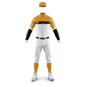 Uniformes de Béisbol Personalizados de la Mejor Calidad con Diseño de Logotipo, Servicio OEM Directo de Fábrica, Uniformes de Béisbol Personalizados en Venta - Product Image 2