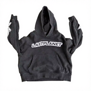 Sudadera con Capucha Personalizada para Hombre, Estilo Vintage, 450GSM, Algodón, Lavado a la Piedra, Oversize, Estilo Urbano, con Efecto Desgastado - Product Image 4