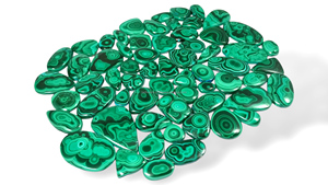 Piedras Preciosas de Malaquita Verde Natural de Alta Calidad, Sueltas, al por Mayor, en Diferentes Formas, Cabujones para Joyería - Product Image 5