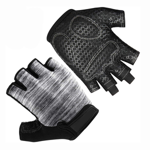 Universal Fit Adjustable <b>Strap</b> Non-Slip Half <b>Finger</b> Cycling Gloves Durable Quality Unisex Polyester Summer Customized Packaging - Product Image 5