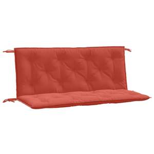 Cojín para Banco de Jardín Rojo Melange 100% Poliéster, 47.2x19.7x2.8 Pulgadas, Cojines y Almohadas para Exteriores - Product Image 2