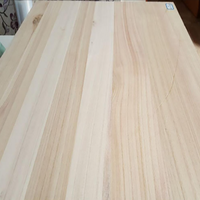 Panneau de bois collé en peuplier haute rigidité, résistant à l'usure, qualité E0, bois massif pour la construction de mobilier de bureau haut de gamme