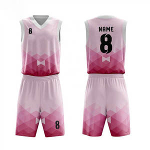 Maillot de basketball réversible personnalisé, dernière collection, pas cher, grande taille, uniforme d'équipe adulte, respirant, imprimé, manches courtes, vêtements de sport - Product Image 6