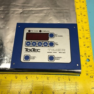 TolTec TES 1000 Process <b>Timer</b>, 800-1000-00, 5V - Trusted Global Legacy Semiconductor Equipment and Parts at - Product Image 1