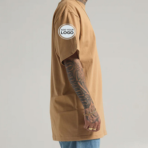 Camiseta Oversize de Algodón con Estampado Digital de Alta Densidad, Ajuste Delgado, Transpirable, Ecológica, con Hombros Caídos, Logotipo Personalizado, Directo de Fábrica PK - Product Image 1