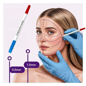 Marqueur cutané chirurgical stérile professionnel 1 mm 0,5 mm, imperméable, non toxique, pointe fine, options personnalisables, encre permanente - Product Image 2